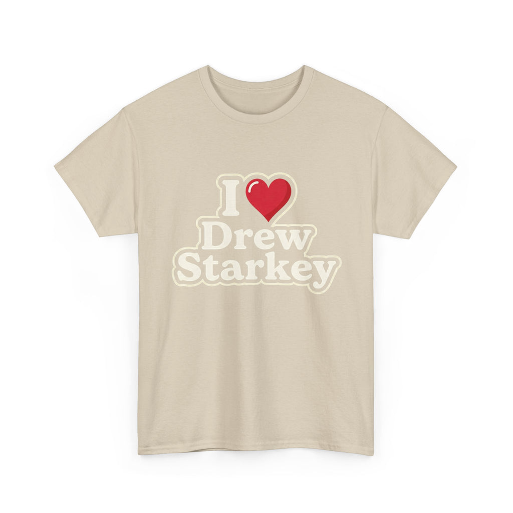I  Drew Starkey T-Shirt — Fan Tee for Fans of Actor Drew Starkey
