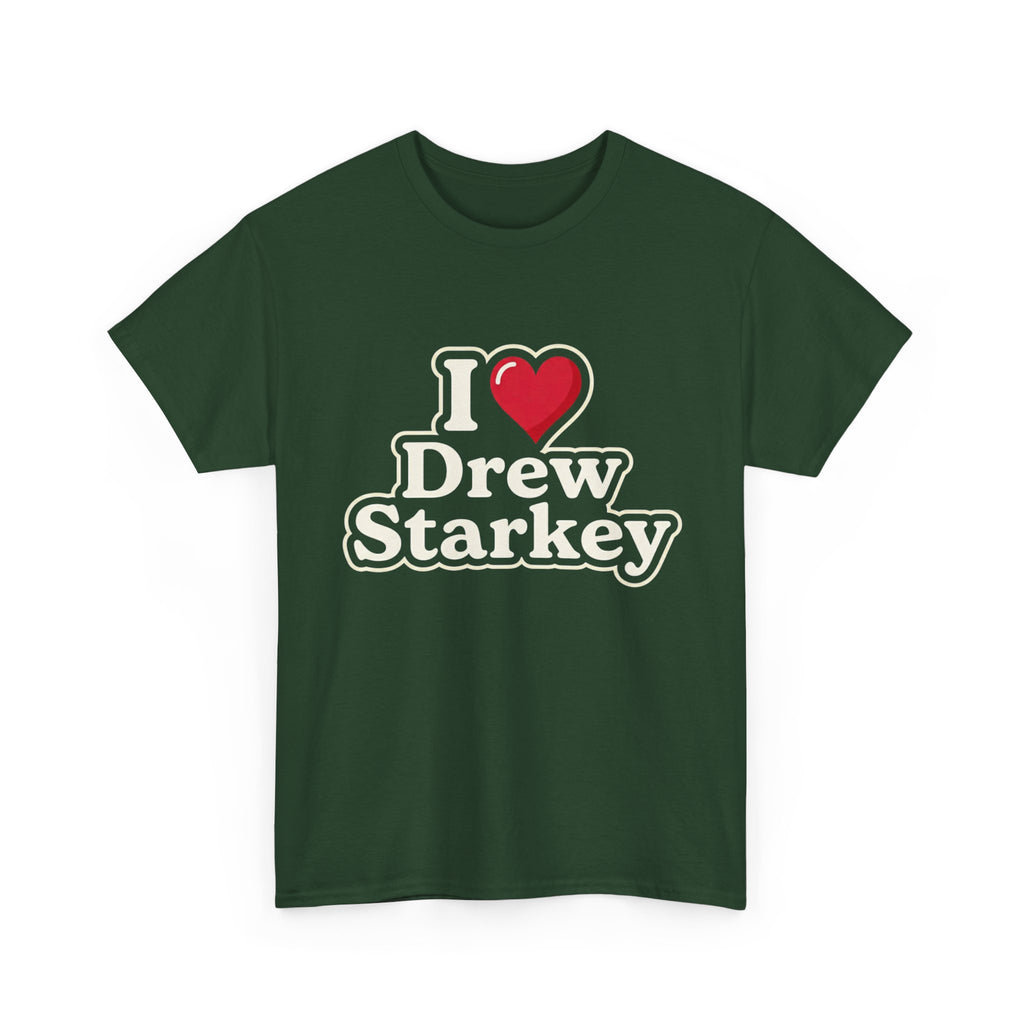 I  Drew Starkey T-Shirt — Fan Tee for Fans of Actor Drew Starkey