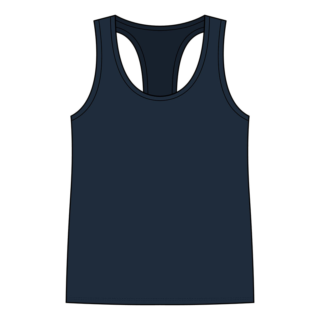 Racerback Tank – "Respectfully, I don’t give a shit" Graphic