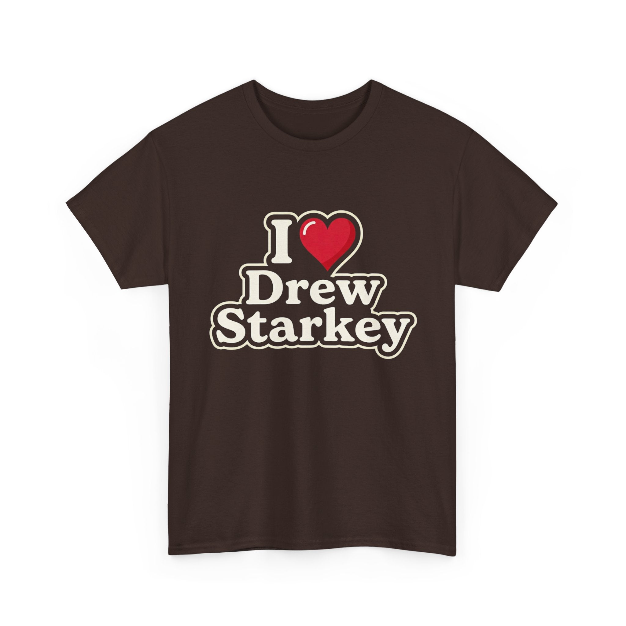 I  Drew Starkey T-Shirt — Fan Tee for Fans of Actor Drew Starkey