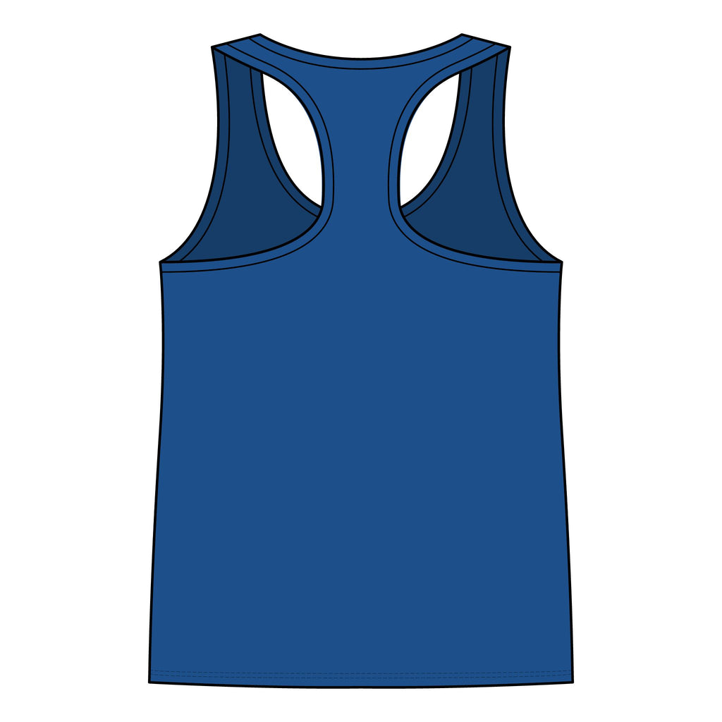 Fluffy Cloud Racerback Tank — "I'm Not Fat, I'm Fluffy" Cute Graphic Tank Top