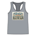I'm Nicer Than My Dog Tank — Floral Vintage Racerback Tank Top