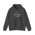 Hoodie: "Respectfully, I Don't Give a Shit" Graphic Oversized Pullover