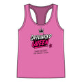 Caffeinated Queen Racerback Tank — 'Caffeinated Queen' Graphic Tank Top for Bold Women