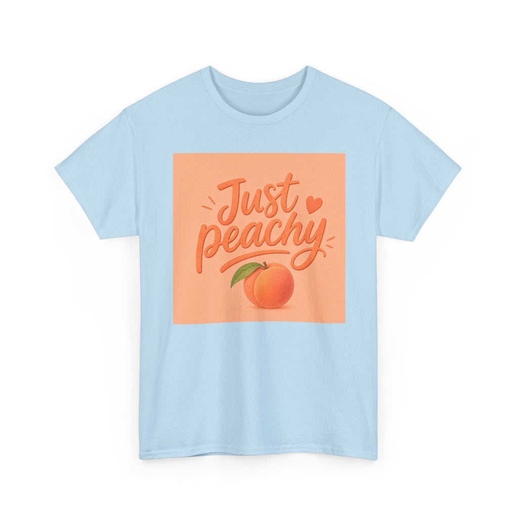 Just Peachy T-Shirt — Cute Peach Graphic Tee