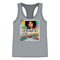 If My Face Doesn't Say It, My Mouth Will Tank Top — Sassy Graphic Racerback