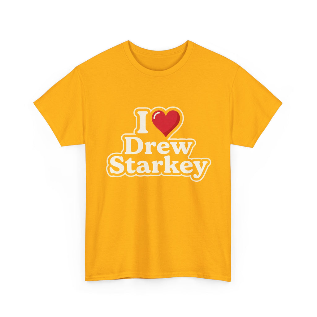I  Drew Starkey T-Shirt — Fan Tee for Fans of Actor Drew Starkey