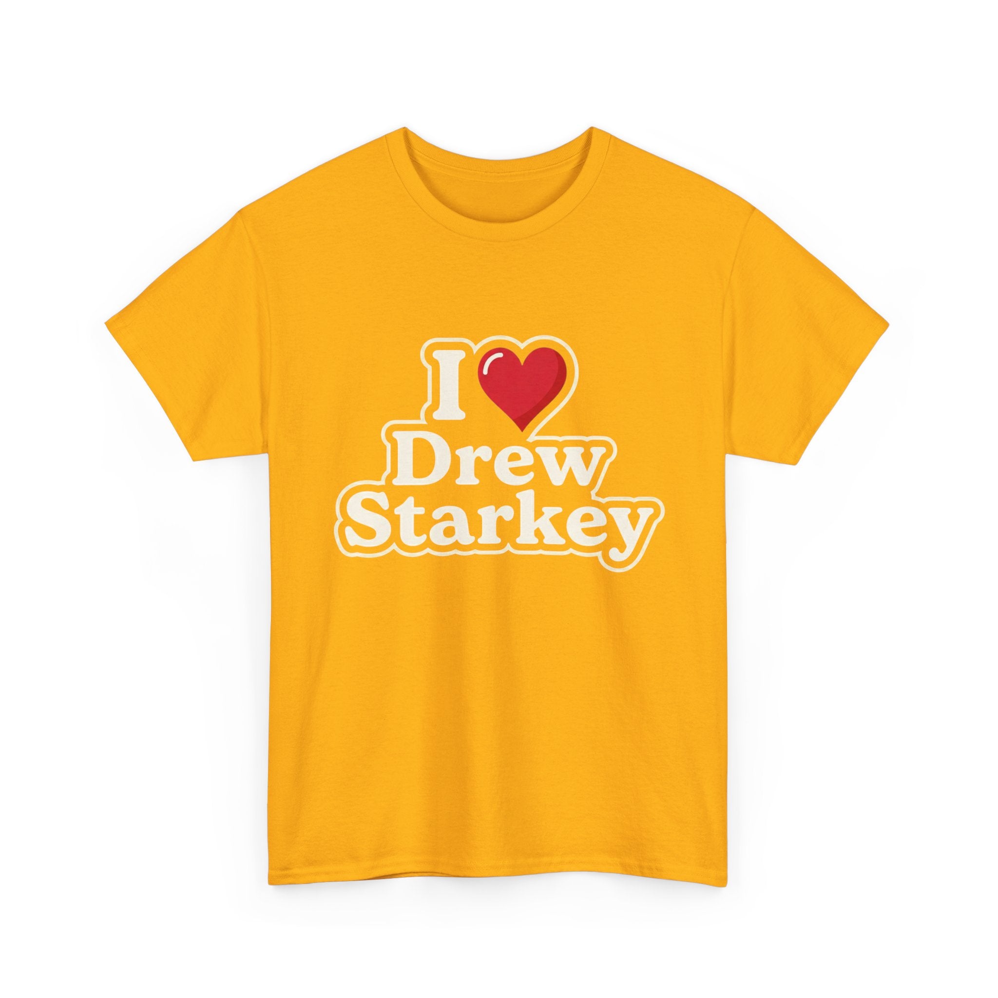I  Drew Starkey T-Shirt — Fan Tee for Fans of Actor Drew Starkey