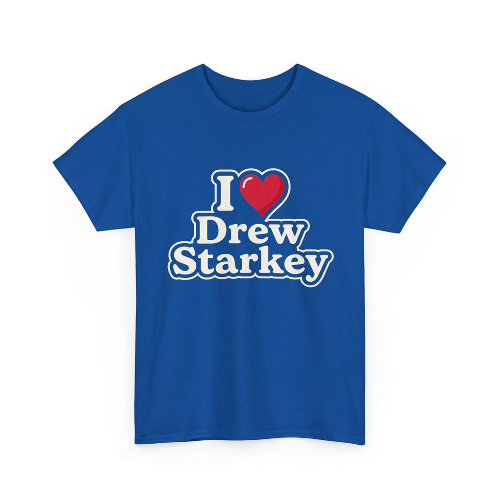 I  Drew Starkey T-Shirt — Fan Tee for Fans of Actor Drew Starkey
