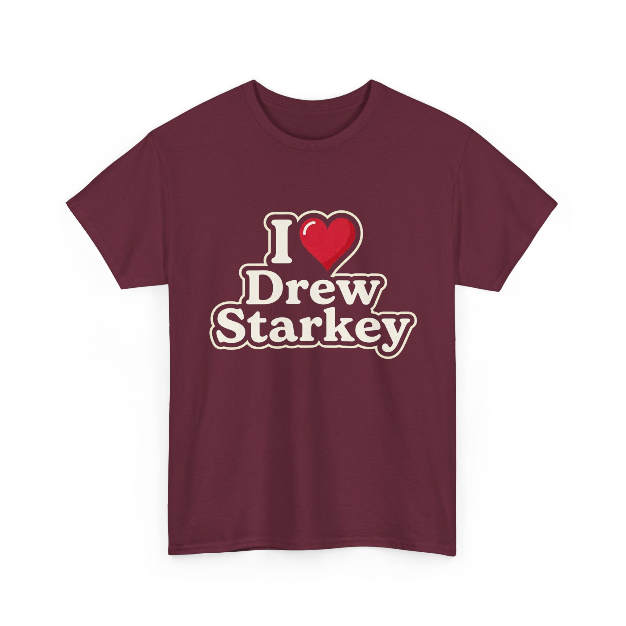 I  Drew Starkey T-Shirt — Fan Tee for Fans of Actor Drew Starkey
