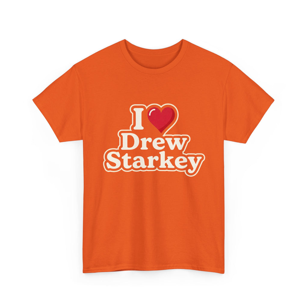 I  Drew Starkey T-Shirt — Fan Tee for Fans of Actor Drew Starkey