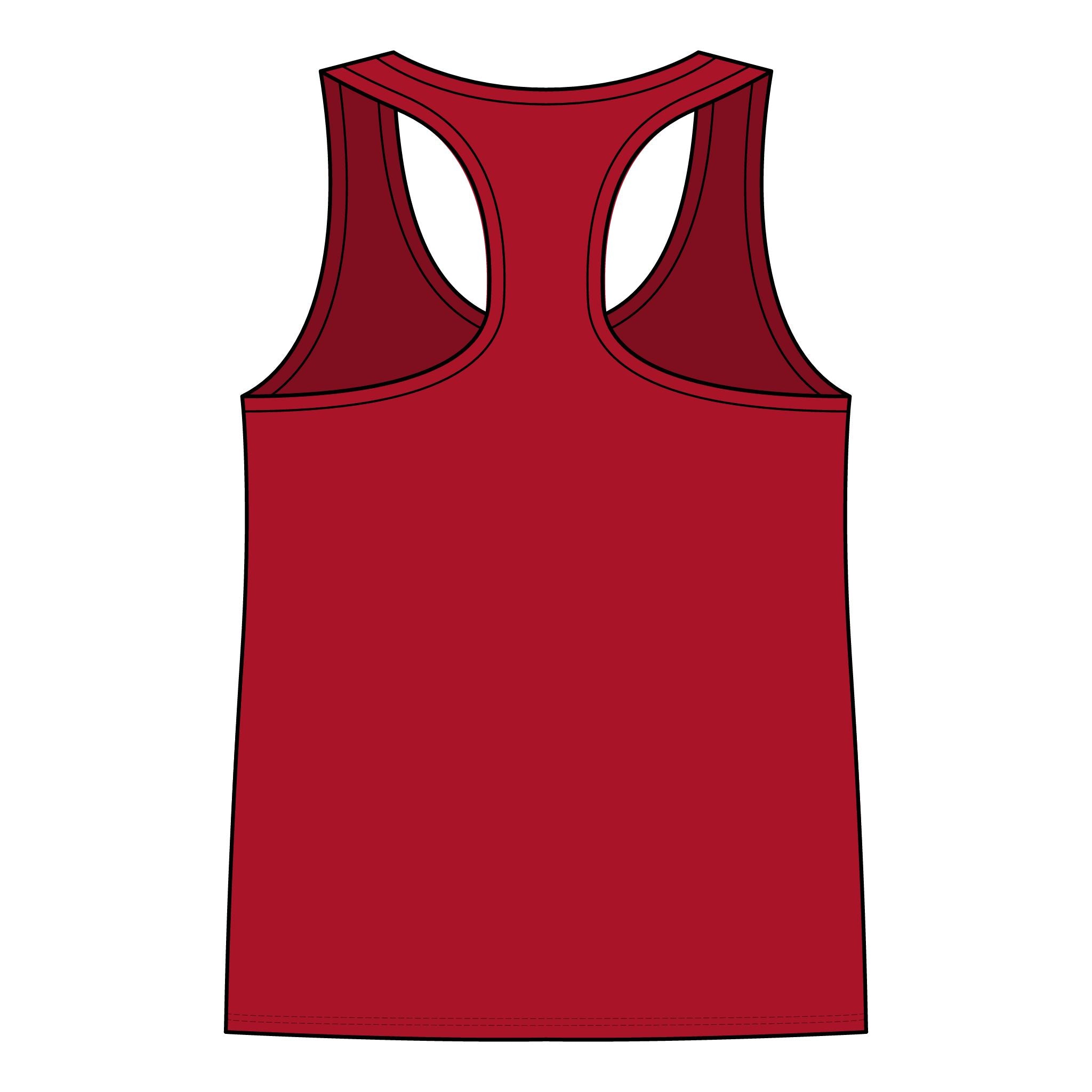 Racerback Tank "Sorry I’m Late, I Really Didn’t Want to Be Here" – Funny Women’s Casual Tee
