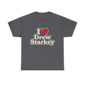 I  Drew Starkey T-Shirt — Fan Tee for Fans of Actor Drew Starkey
