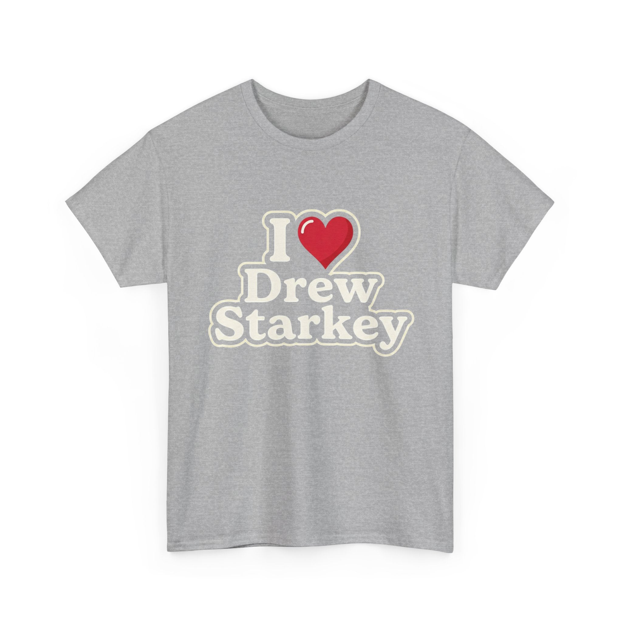 I  Drew Starkey T-Shirt — Fan Tee for Fans of Actor Drew Starkey