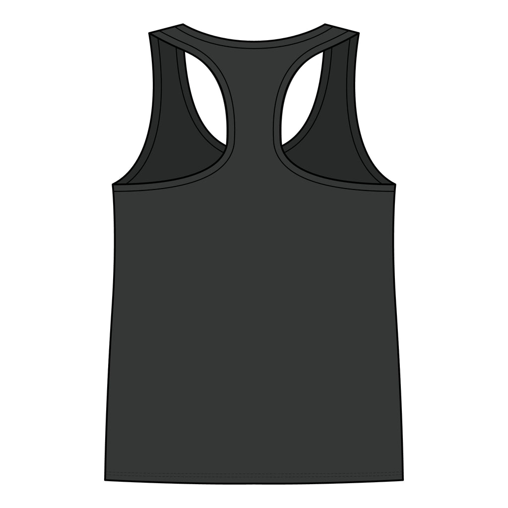 Chin Up Tits Out Onward Racerback Tank — Funny Motivational Women's Tank Top