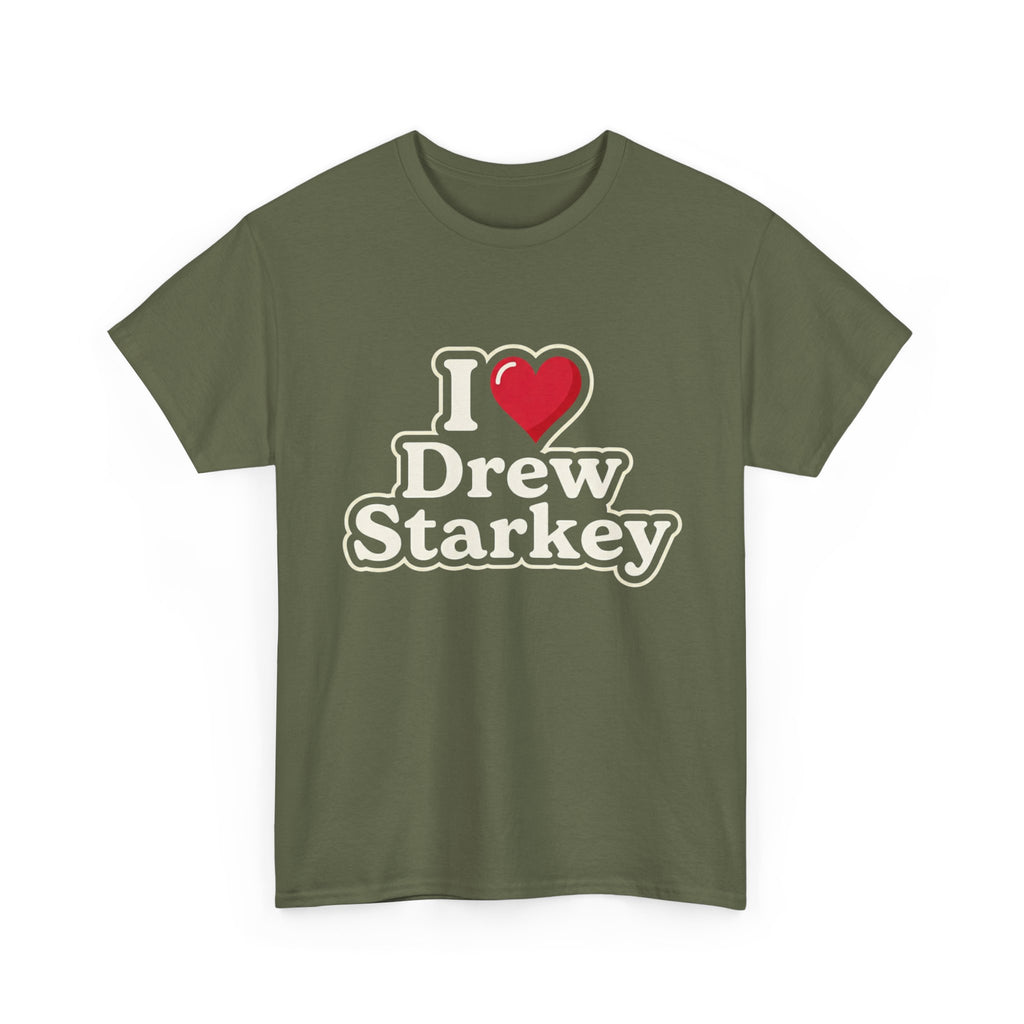 I  Drew Starkey T-Shirt — Fan Tee for Fans of Actor Drew Starkey