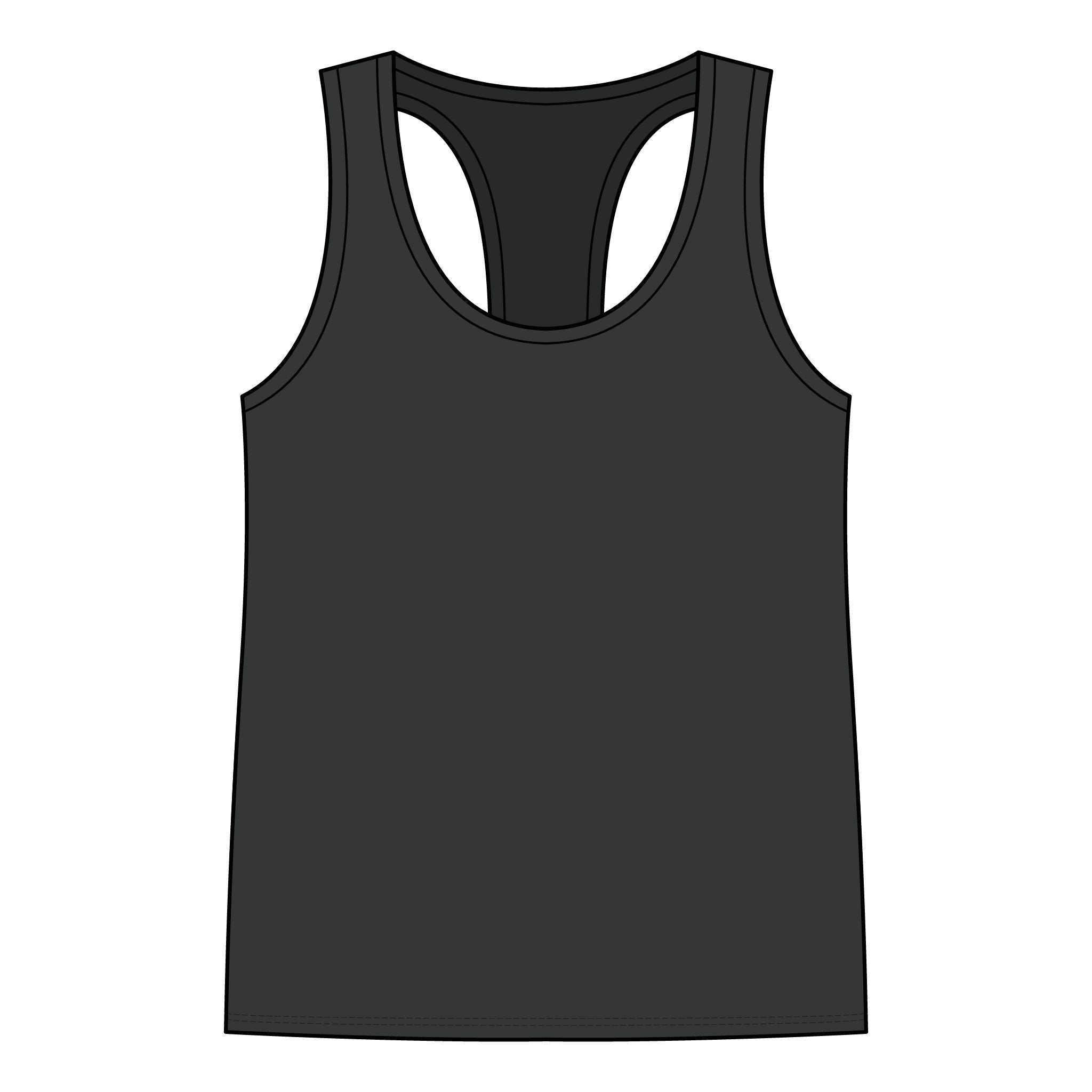 Racerback Tank "Sorry I’m Late, I Really Didn’t Want to Be Here" – Funny Women’s Casual Tee