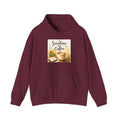Sunshine and Coffee Hoodie — Floral Coffee Cup Sweatshirt for Cozy Mornings