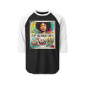 Raglan Shirt — "If My Face Doesn’t Say It, My Mouth Will" Graphic